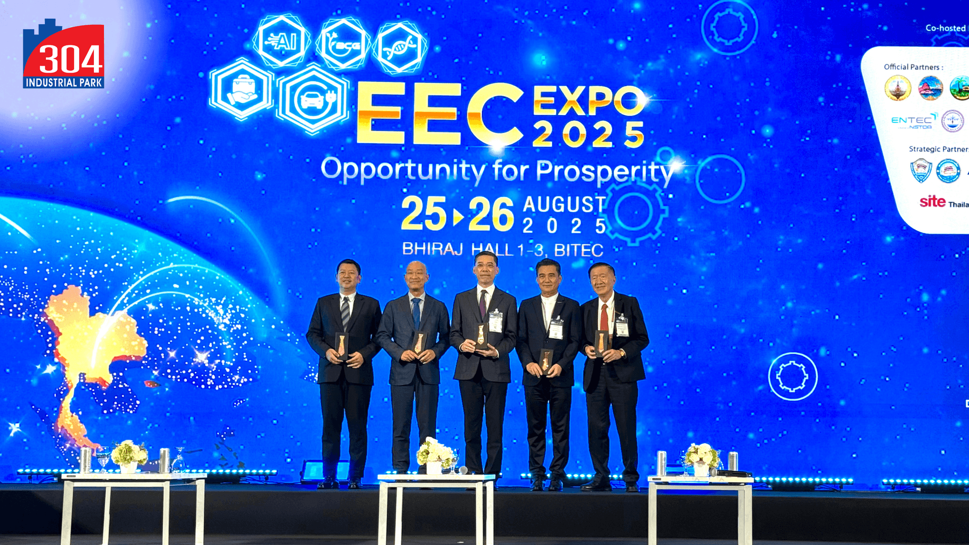 304工業園參加2025年東部經濟走廊博覽會,大力推廣EEC 主流項目