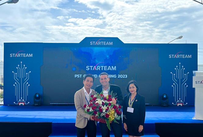สวนอุตสาหกรรม 304 ร่วมแสดงความยินดีงาน Grand Opening บริษัท สตาร์ทีม โกลบอล (ประเทศไทย) จำกัด