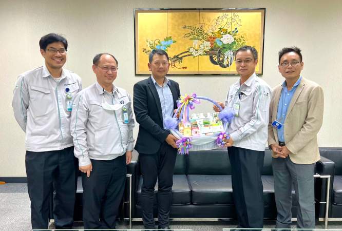 สวนอุตสาหกรรม 304 ร่วมแสดงความยินดีและให้การต้อนรับผู้บริหารคนใหม่บริษัท สยามคูโบต้าเมททัลเทคโนโลยี จำกัด