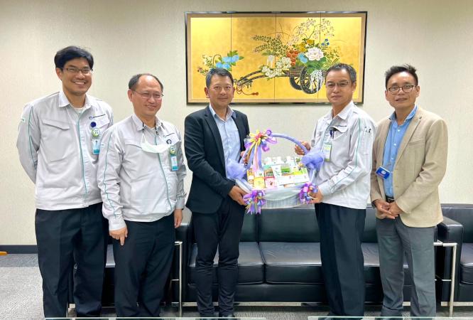 สวนอุตสาหกรรม 304 ร่วมแสดงความยินดีและให้การต้อนรับผู้บริหารคนใหม่บริษัท สยามคูโบต้าเมททัลเทคโนโลยี จำกัด