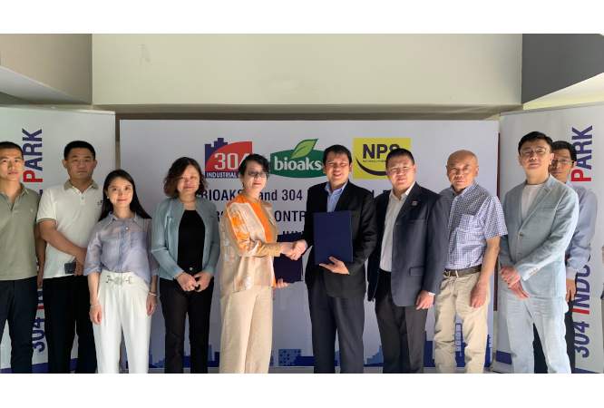 304工業団地がBioakso Sugar (Thailand)と土地売買契約を締結しましす