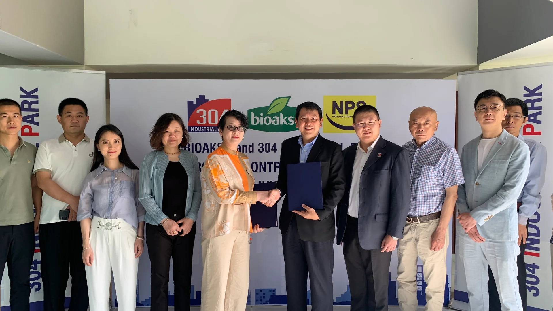 304 Industrial Park Signs Land Purchase Agreement with Bioakso Co., Ltd.